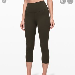 Lulu lemon align cropped leggings